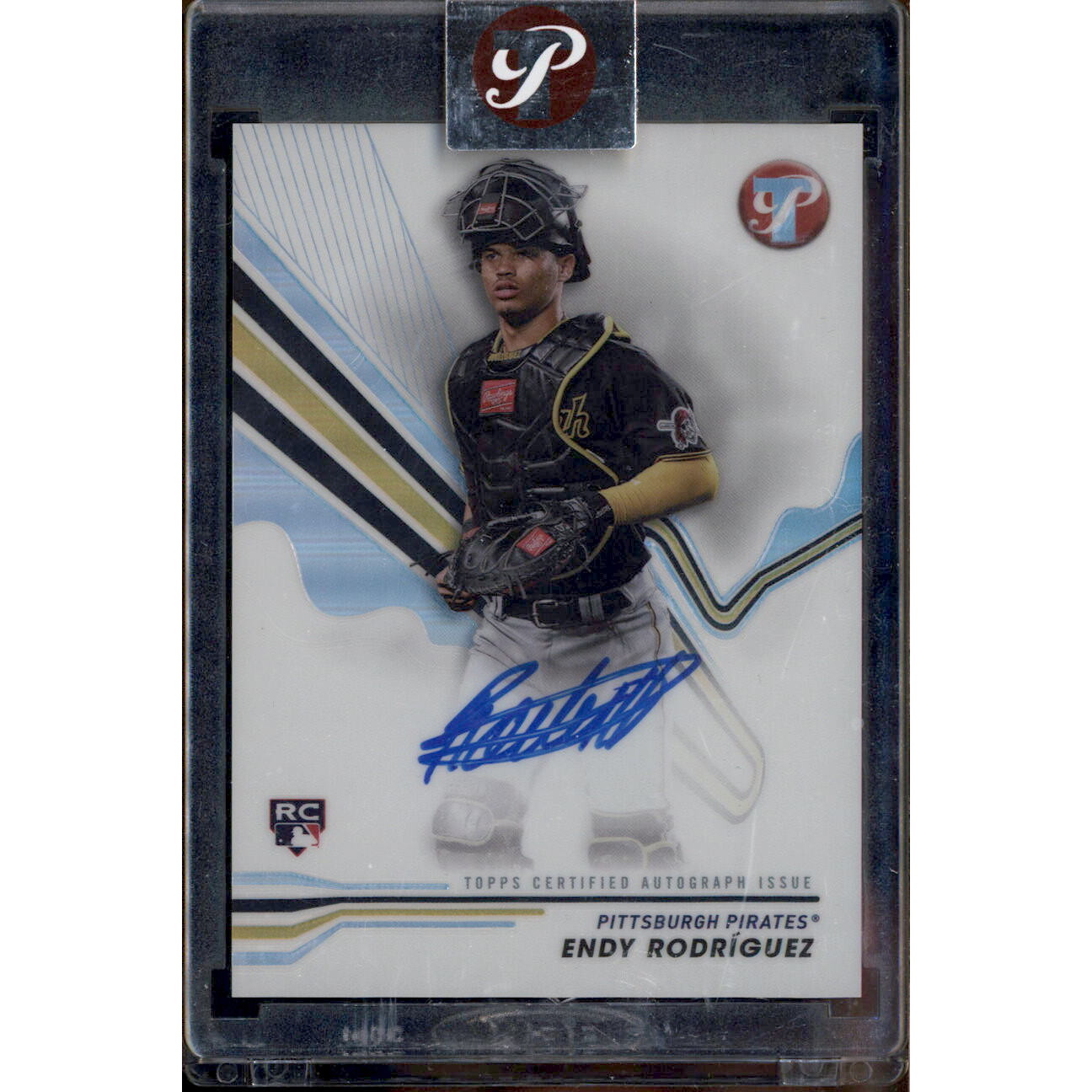 2024 Topps Pristine Autographs #PAER Endy Rodriguez. rookie card picture
