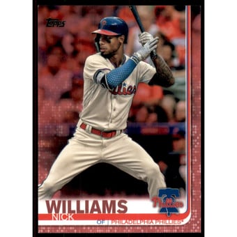 2019 Topps Mother's Day Pink #543 Nick Williams