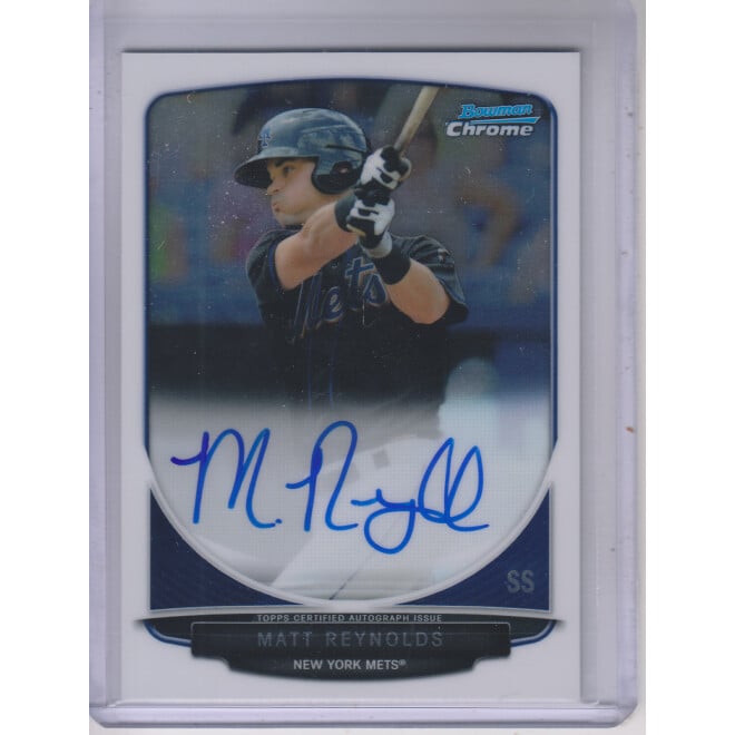2013 Bowman Chrome Prospect Autographs #MR Matt Reynolds