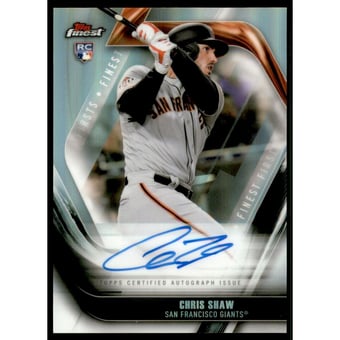 2019 Finest Firsts Autographs #FFACS Chris Shaw