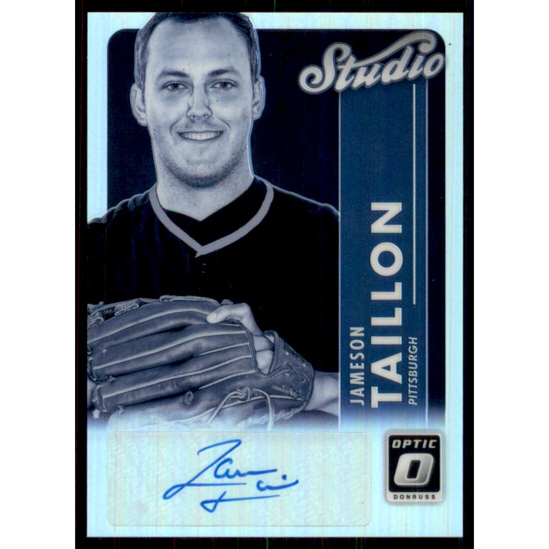 2017 Donruss Optic Studio Signatures #24 Jameson Taillon. rookie card picture