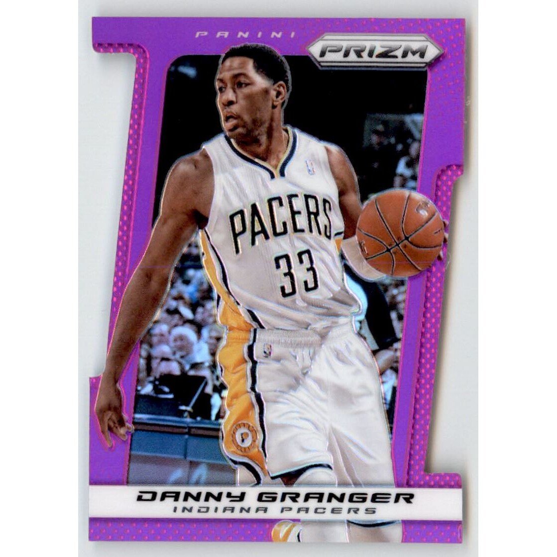 2013-14 Panini Prizm Prizms Purple Die Cut #50 Danny Granger