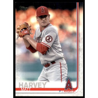 2019 Topps Advanced Stats #490 Matt Harvey