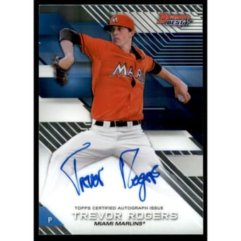 2017 Bowman's Best Best of '17 Autographs #B17TR Trevor Rogers