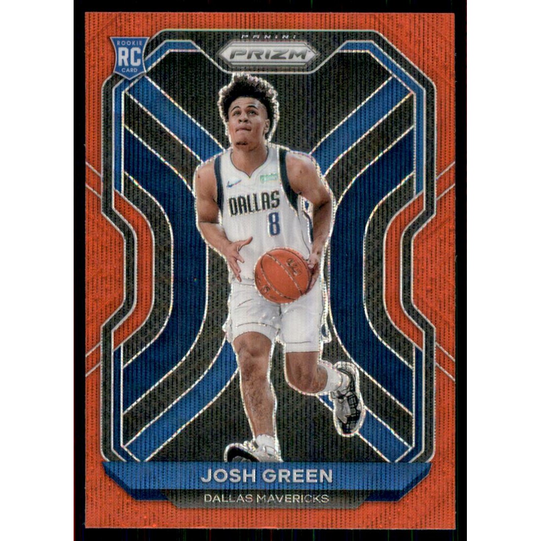 2020-21 Panini Prizm Prizms Ruby Wave #274 Josh Green