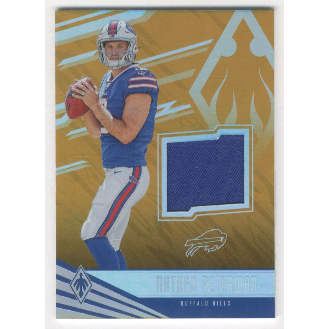 2017 Panini Phoenix Rookie Jerseys Orange #5 Nathan Peterman