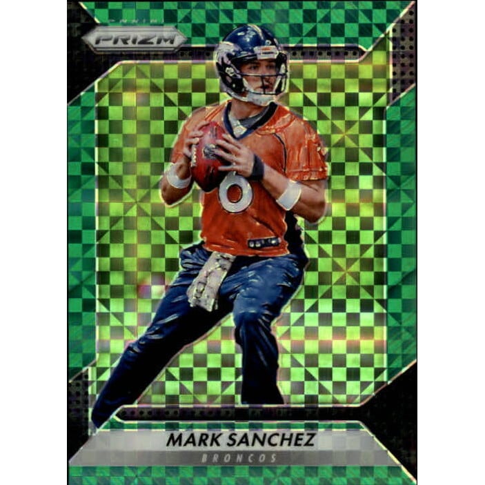 2016 Panini Prizm Prizms Green Power #104 Mark Sanchez. rookie card picture