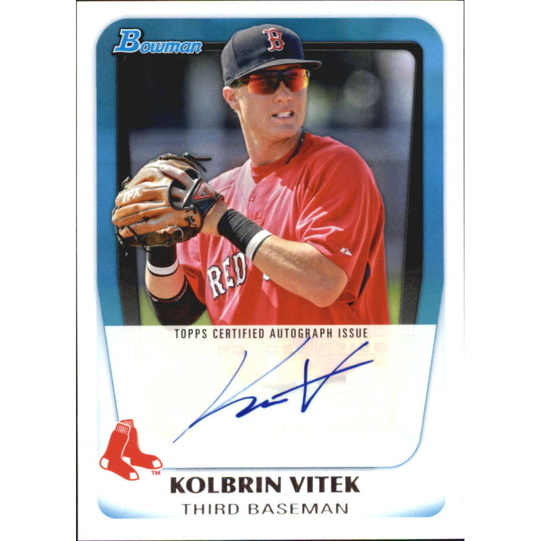 2011 Bowman Prospect Autographs #KV Kolbrin Vitek