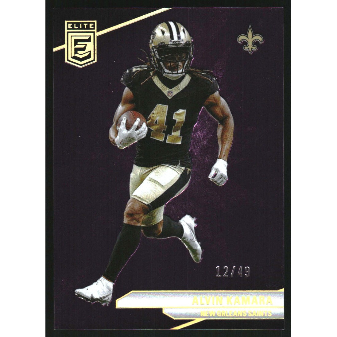 2024 Elite Purple #46 Alvin Kamara 2024 Elite Purple #46 Alvin Kamara