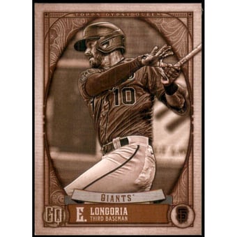 2021 Topps Gypsy Queen Sepia #63 Evan Longoria