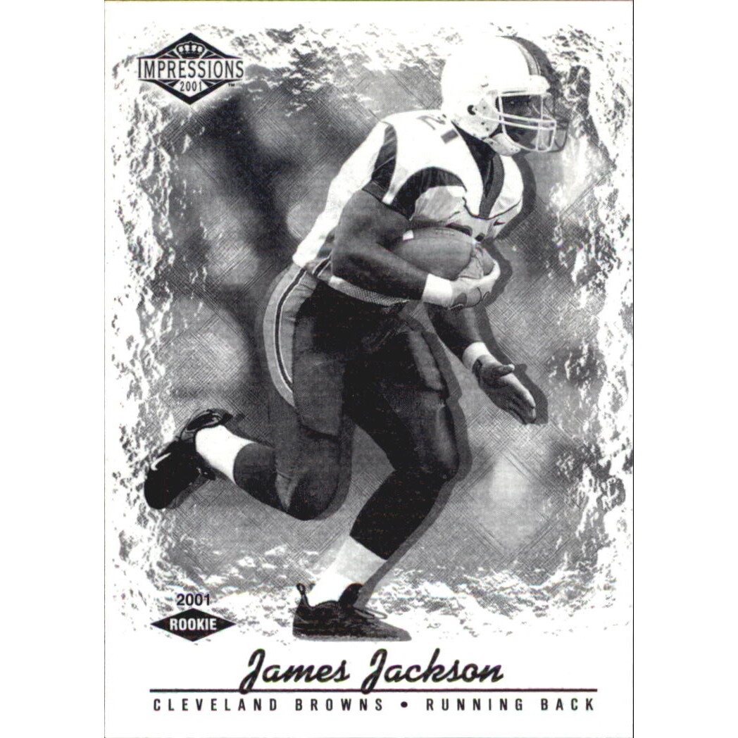 2001 Pacific Impressions Shadow #165 James Jackson