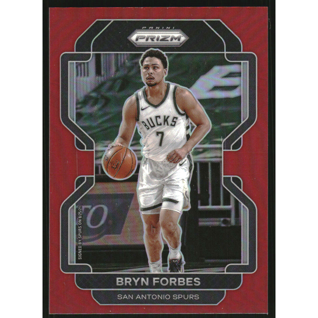 2021-22 Panini Prizm Prizms Red #33 Bryn Forbes