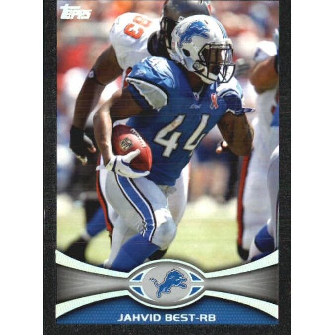 2012 Topps Black #2 Jahvid Best