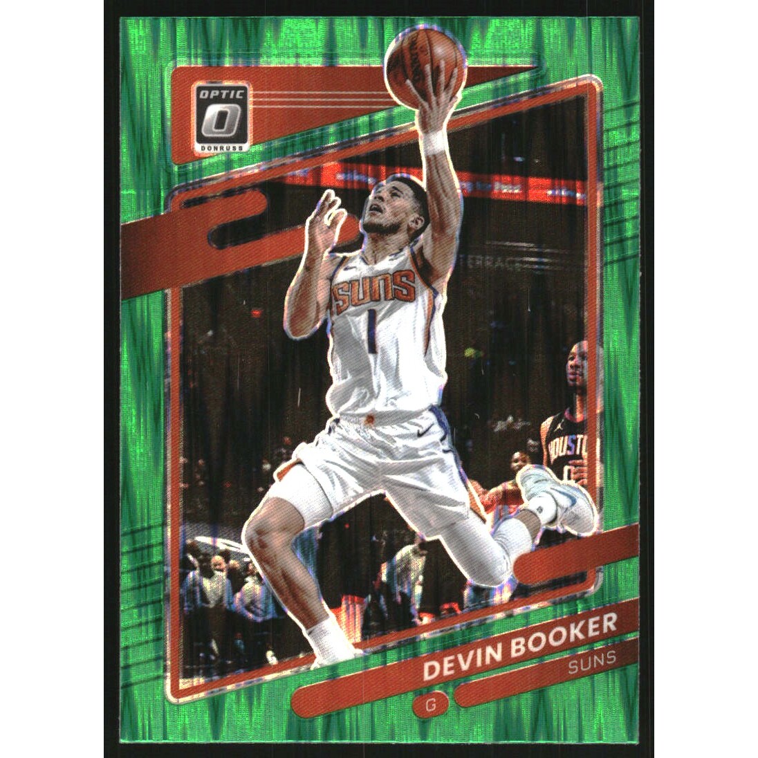 2021-22 Donruss Optic Green Shock #142 Devin Booker 2021-22 Donruss Optic Green Shock #142 Devin Booker
