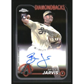 2024 Topps Chrome Rookie Autographs #RABJ Bryce Jarvis