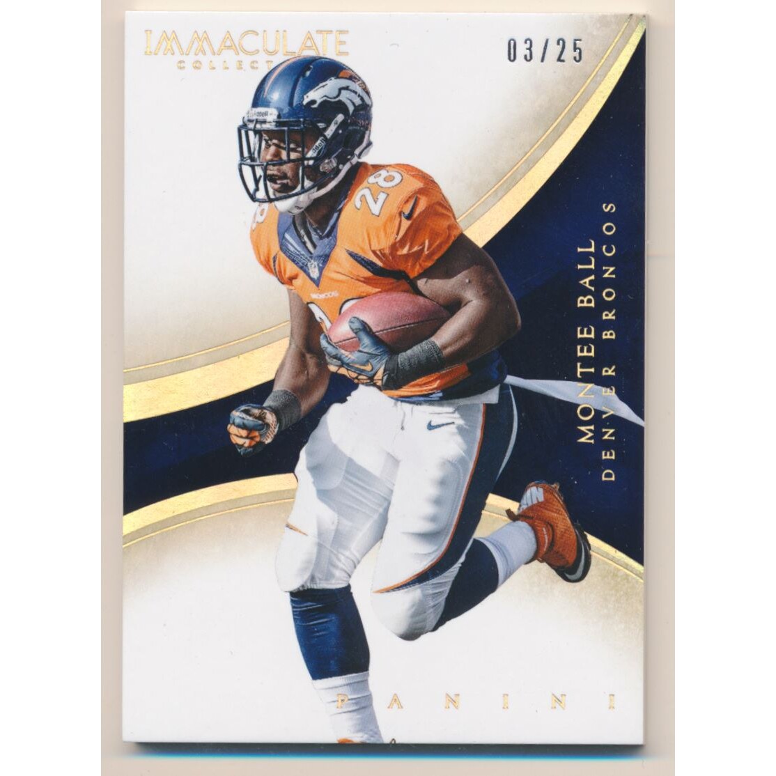 2014 Immaculate Collection Gold #47 Montee Ball