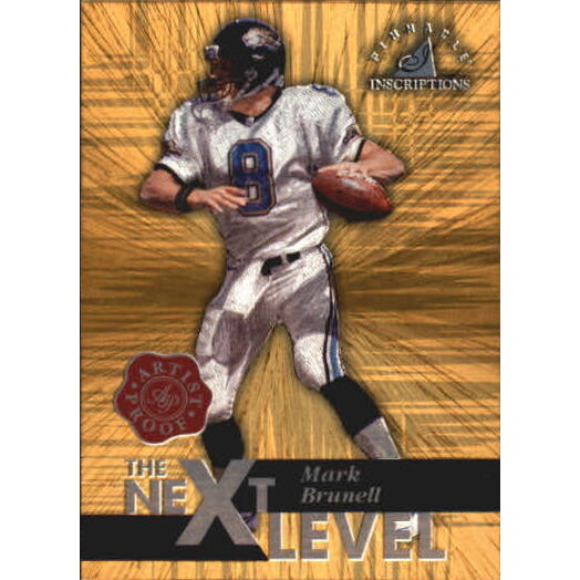 1997 Pinnacle Inscriptions Artist's Proofs #31 Mark Brunell TNL