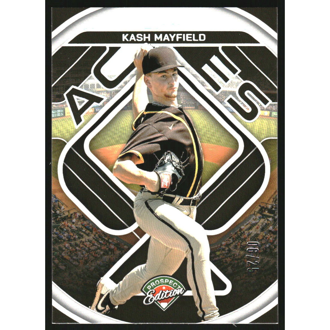 2024 Panini Prospect Edition Aces Holo Silver #16 Kash Mayfield