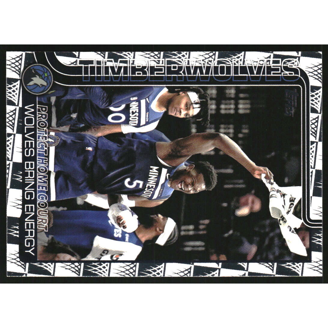 2025-26 Topps Season Tip Off #287 Protect Home Court/Terrence Shannon Jr/Anthony Edwards