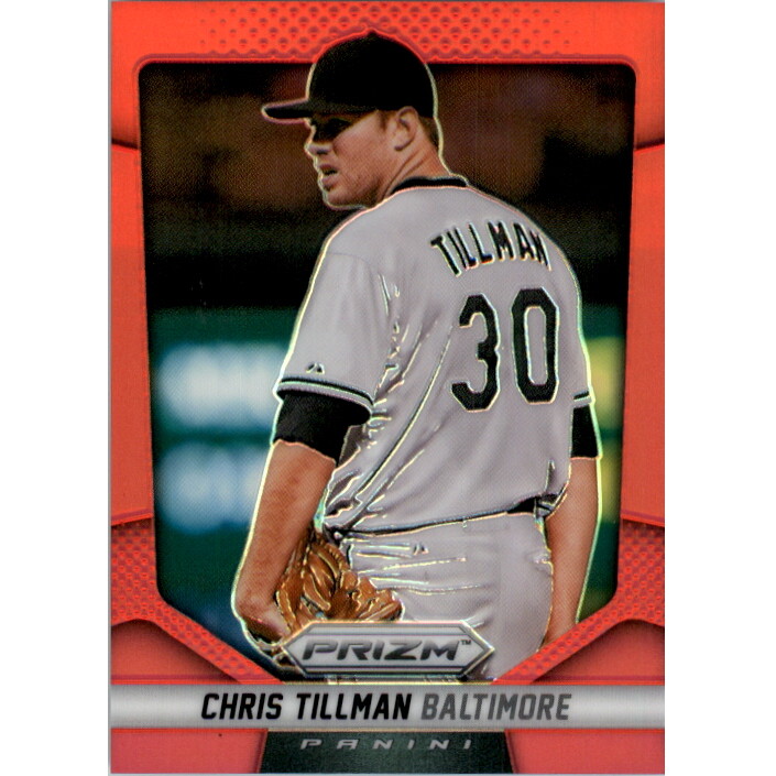 2014 Panini Prizm Prizms Red #114 Chris Tillman. rookie card picture