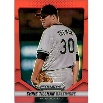 2014 Panini Prizm Prizms Red #114 Chris Tillman