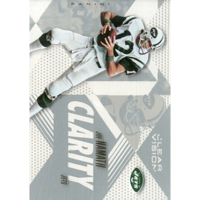 2015 Panini Clear Vision Clarity #CL15 Joe Namath