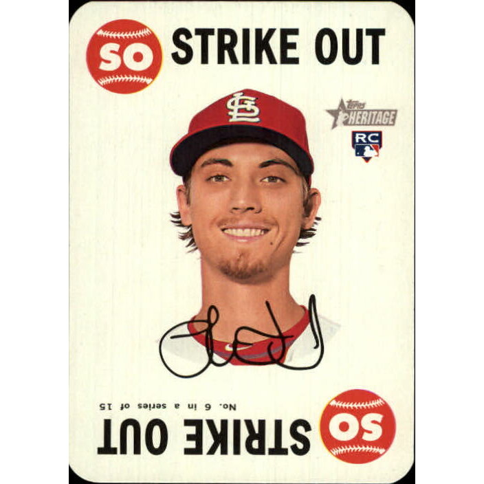 2017 Topps Heritage Topps Game Rookies #6 Luke Weaver