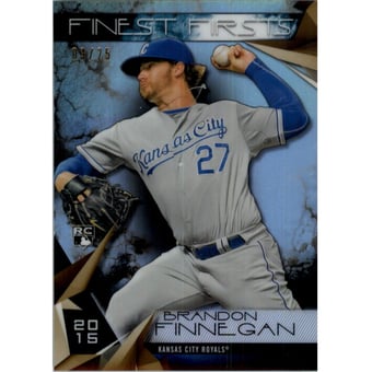 2015 Finest Firsts Refractors #FF5 Brandon Finnegan