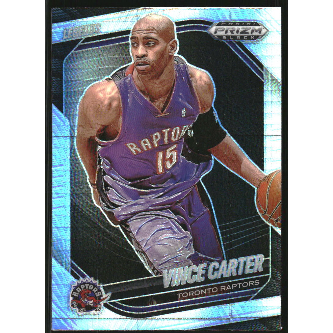 2024-25 Panini Prizm Black Prizms Hyper #278 Vince Carter LGD