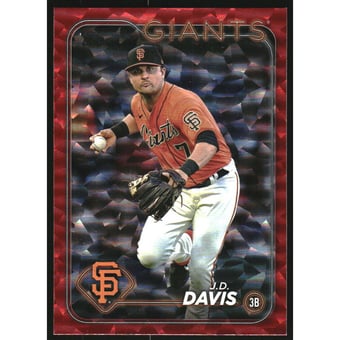 2024 Topps Red Foil #64 J.D. Davis