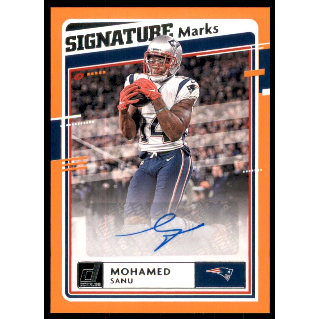 2020 Donruss Signature Marks #16 Mohamed Sanu
