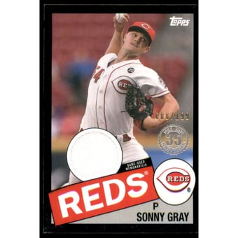 2020 Topps '85 Topps Relics Black #85TRSG Sonny Gray S2