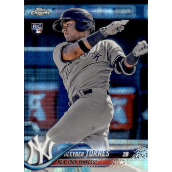 2018 Topps Chrome Prism Refractors #31 Gleyber Torres