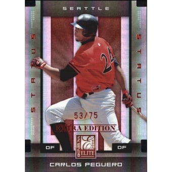 2008 Donruss Elite Extra Edition Status #16 Carlos Peguero