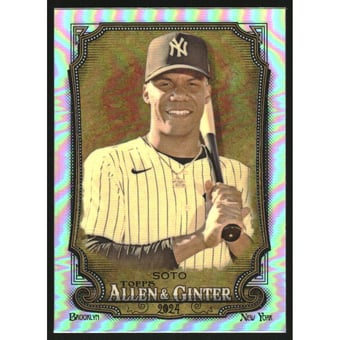 2024 Topps Allen and Ginter Chrome Refractors #50 Juan Soto