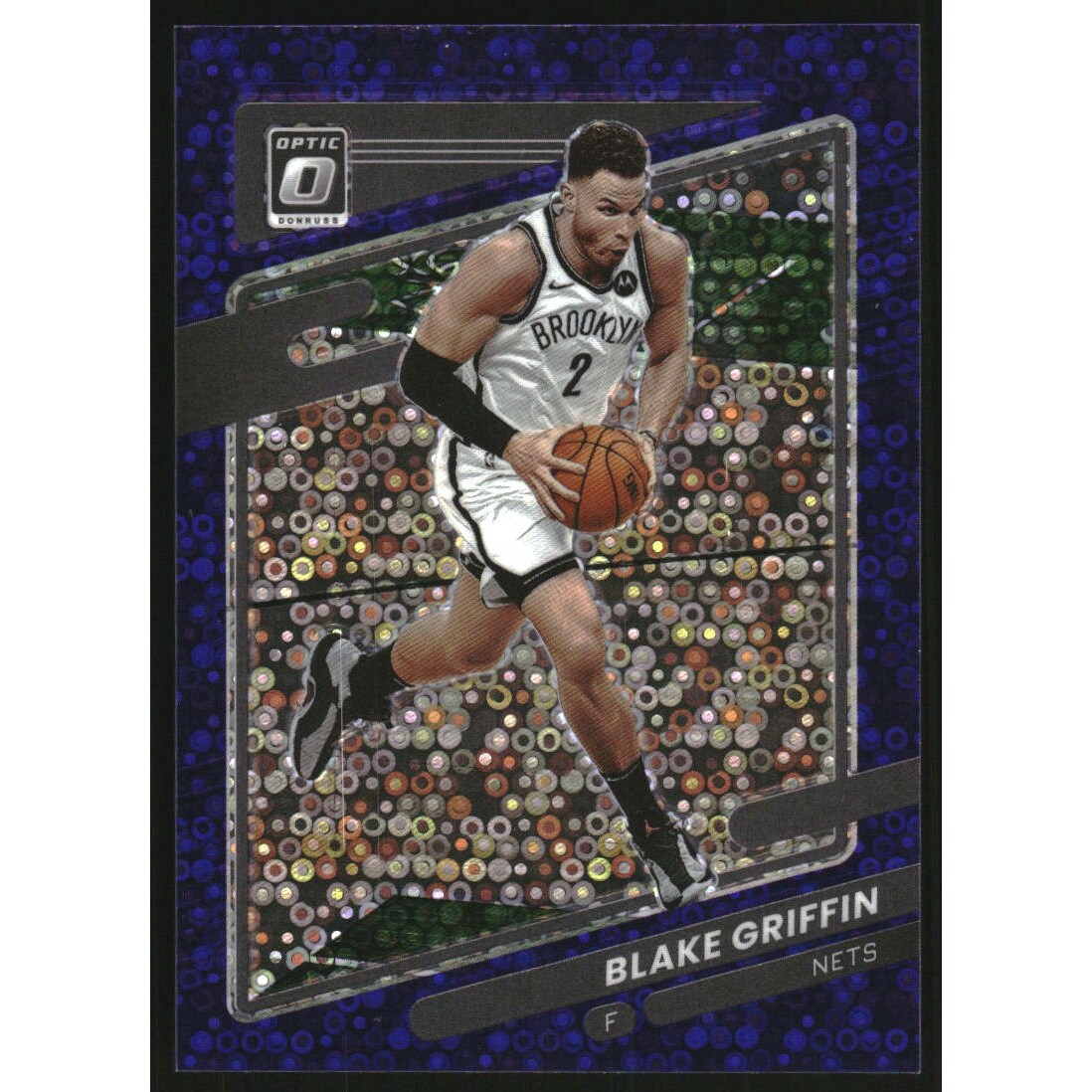 2021-22 Donruss Optic Fast Break Purple #102 Blake Griffin