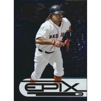 2005 Zenith Epix Blue Season #6 Manny Ramirez