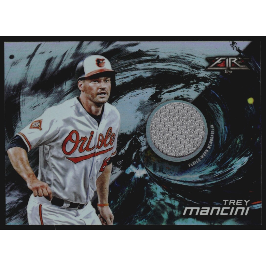 2018 Topps Fire Relics #FRTM Trey Mancini