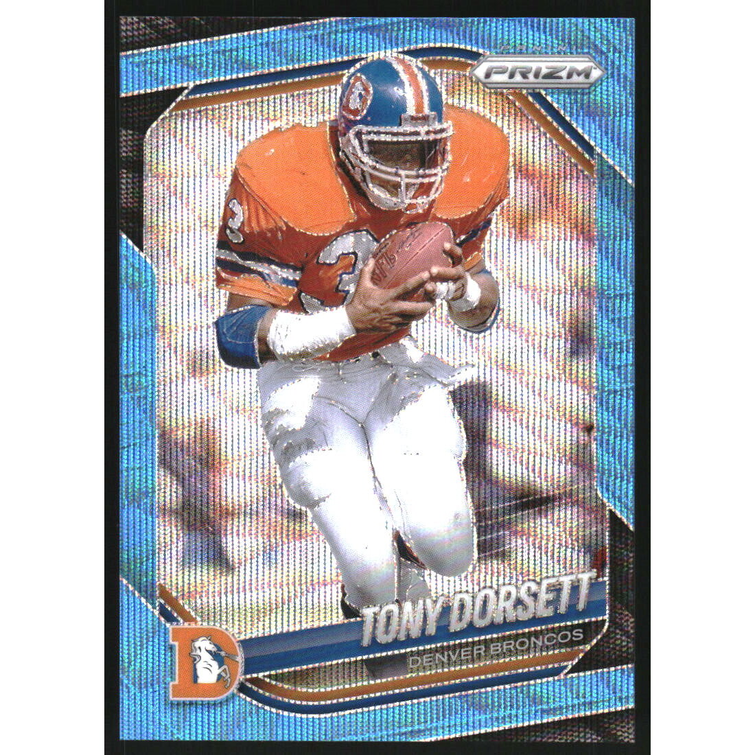 2025 Panini Prizm Prizms Blue Wave #260 Tony Dorsett. rookie card picture