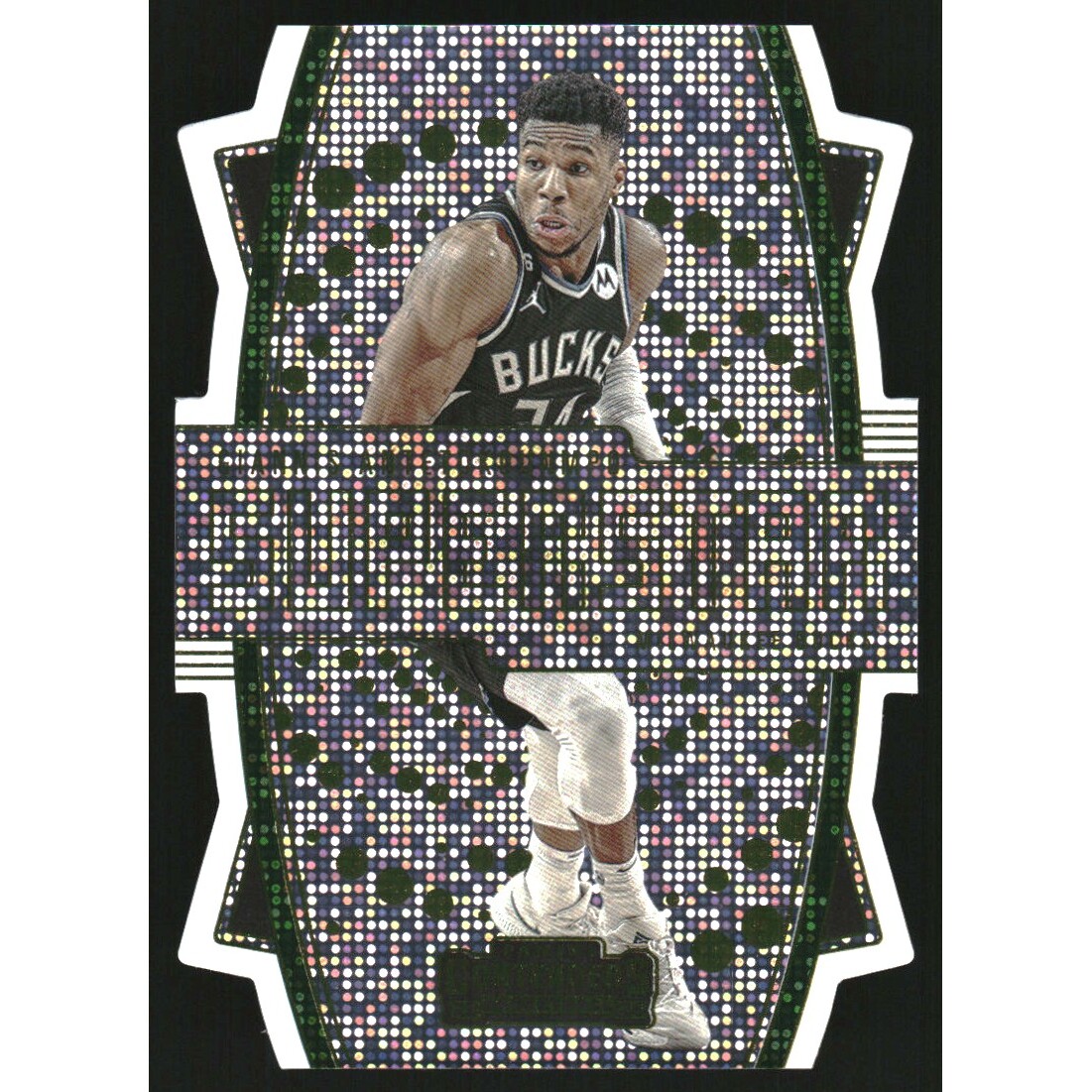 2023-24 Panini Contenders Superstar Die-Cuts #5 Giannis Antetokounmpo