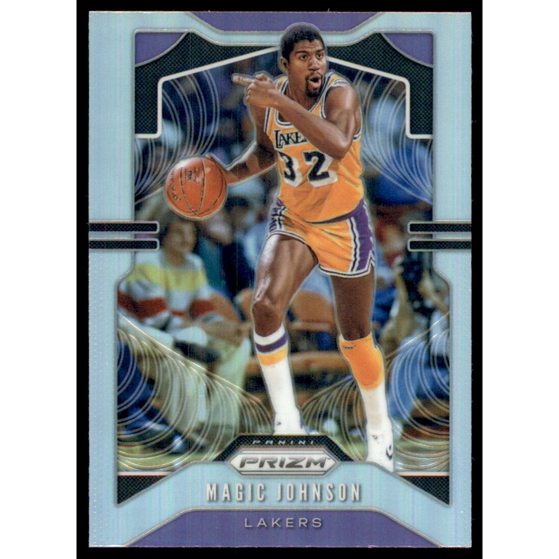 2019-20 Panini Prizm Prizms Silver #25 Magic Johnson