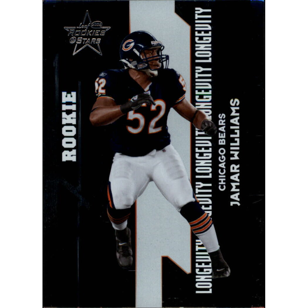 2006 Leaf Rookies and Stars Longevity Silver Parallel #143 Jamar Williams