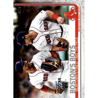 2019 Topps Factory Set All Star Game #28 Boston's Boys/Mookie Betts/Andrew Benintendi