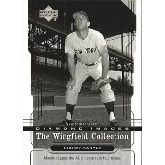 2005 Upper Deck Wingfield Collection #4 Mickey Mantle