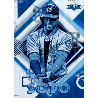 2020 Topps Fire Blue Chip #47 Juan Soto