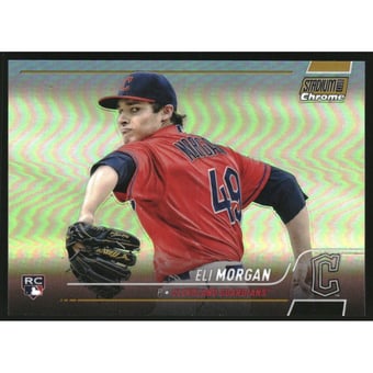 2022 Stadium Club Chrome Gold Refractors #109 Eli Morgan