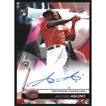 2020 Bowman's Best Best of '20 Autographs #B20AAQ Aristides Aquino