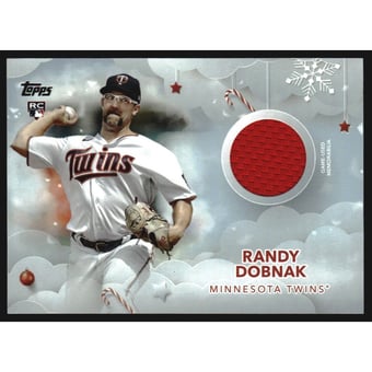 2020 Topps Walmart Holiday Relics #WHRRO Randy Dobnak