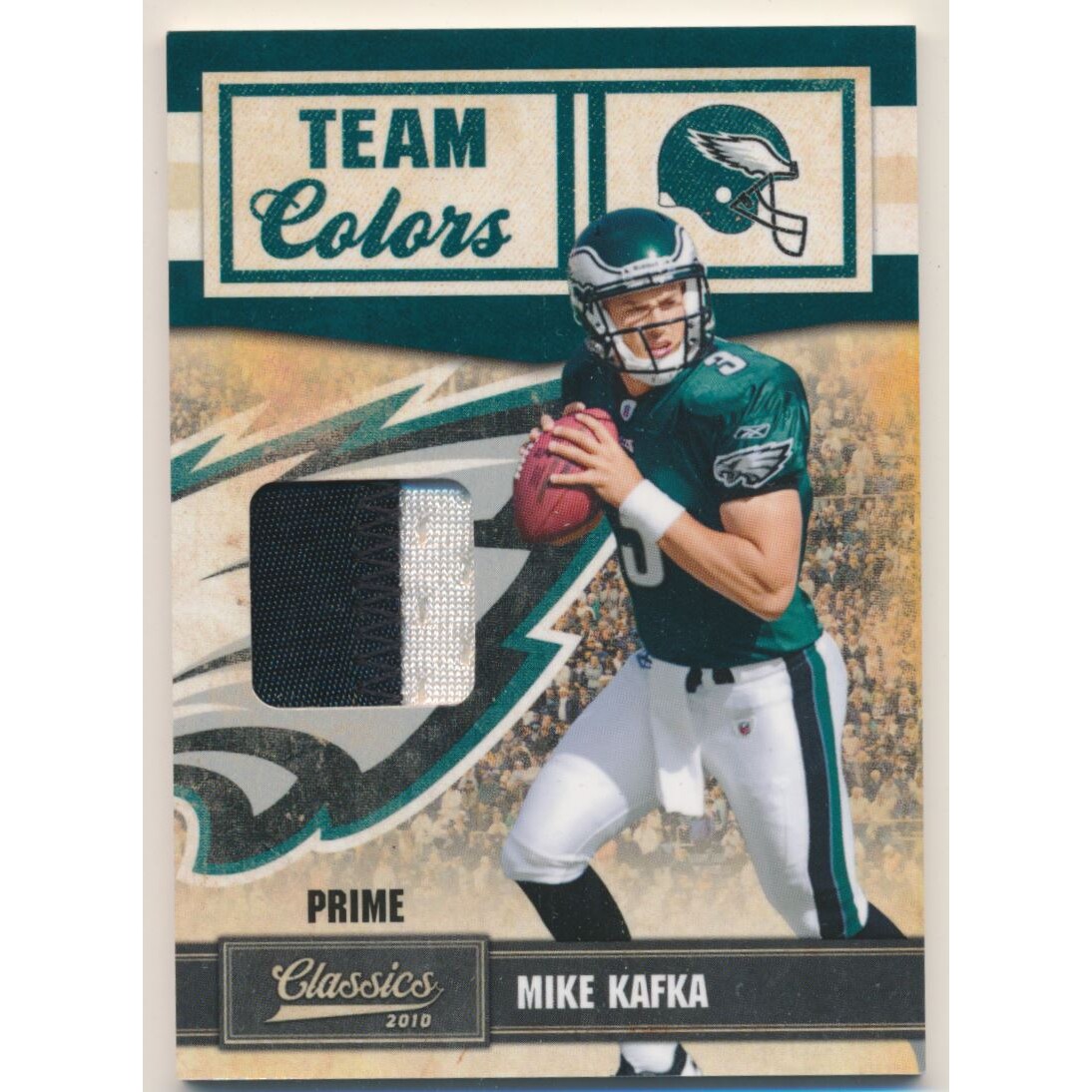 2010 Classics Team Colors Materials Prime #32 Mike Kafka