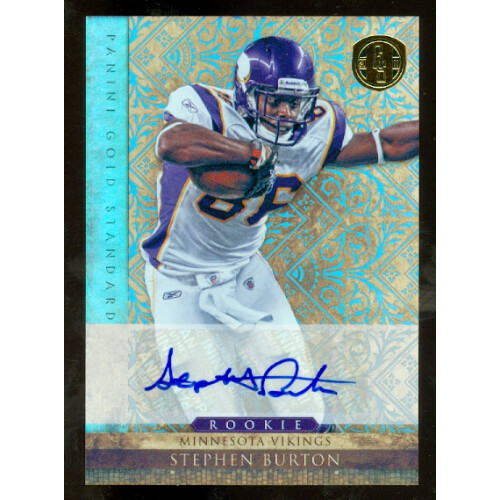 2011 Panini Gold Standard Autographs Silver #242 Stephen Burton/499